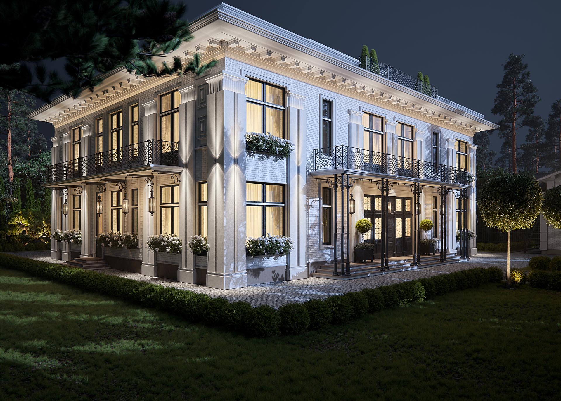 Изображение для проекта Особняк в Юрмале в классическом стиле 5237