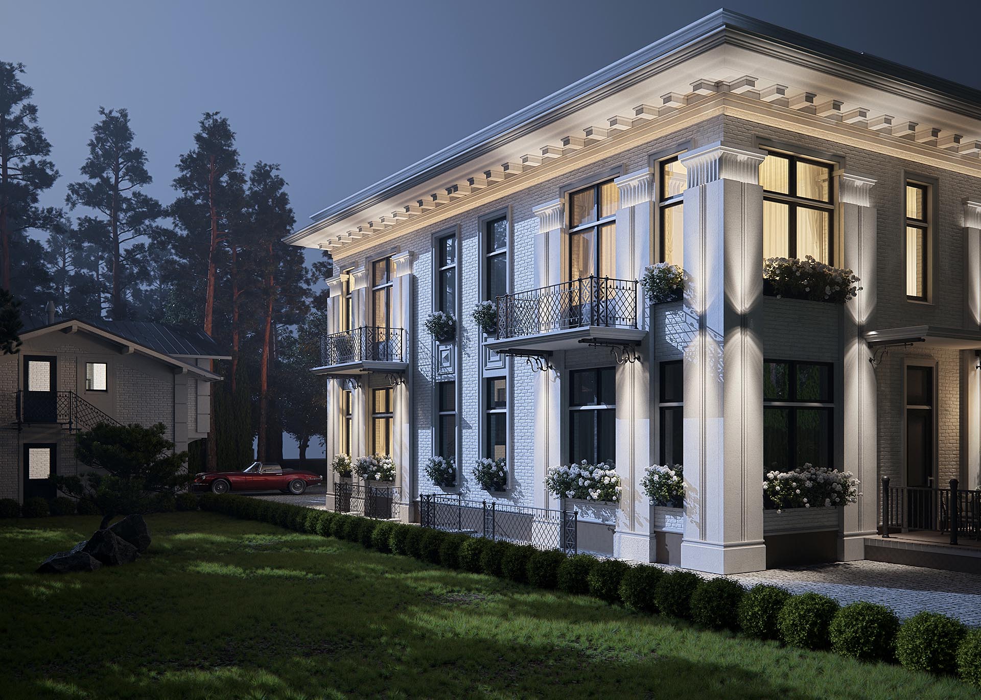 Изображение для проекта Особняк в Юрмале в классическом стиле 5238