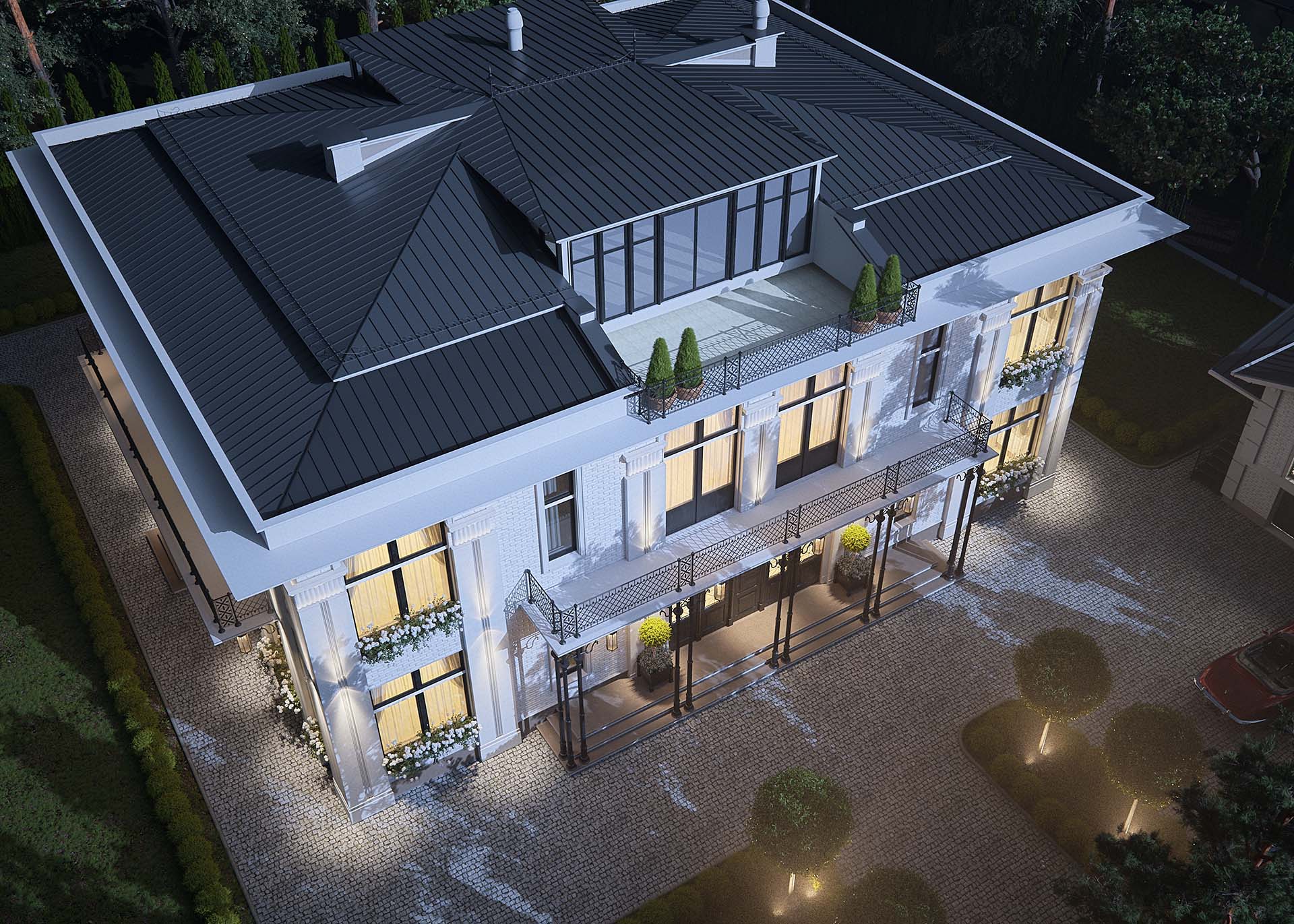 Изображение для проекта Особняк в Юрмале в классическом стиле 5239